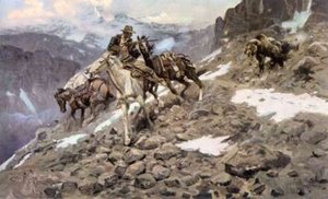 Crippled But Still Coming — Charles Marion Russell