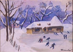 Little House On The Rink — Pyotr Konchalovsky