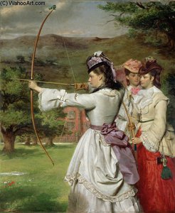 The Fair Toxophilites — William Powell Frith