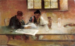 The Troubles Of The Country - — Simon Hollósy