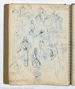 Research Sketches — Marguerite Porracchia, Contemporary Realism