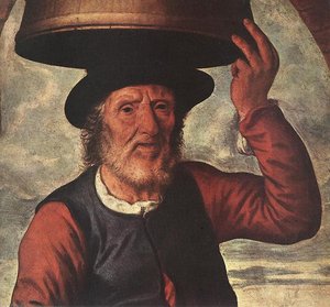 Market Scene (detail) — Pieter Aertsen, Northern Mannerism