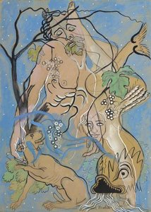 Jesus And The Delphin — Francis Picabia