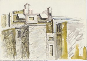 View From Kriezotou Street — Nikos Hadjikyriakos-ghika