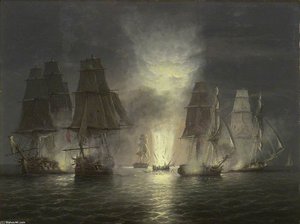 H.M.S. Victorious Taking The Rivoli