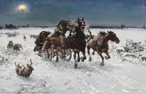 Jagende Wolfe