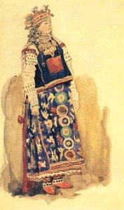 Kupava — Victor Vasnetsov, Realism