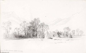 Near Roche, Vaud — George Elbert Burr