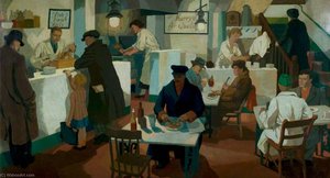 The Fried Fish Shop — Cliff Rowe