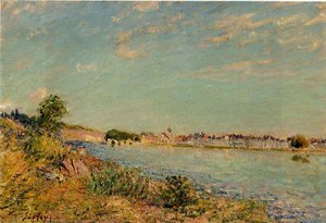 Saint-mammes 1 — Alfred Sisley