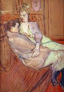The Two Friends — Henri De Toulouse-lautrec, Post-impressionism