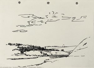 Landscape. Stebliv (?) — Hryhorii Havrylenko