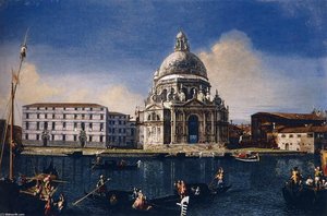 The Grand Canal With Santa Maria Della Salute — Michele Marieschi