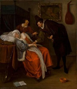 The Doctor’s Visit — Jan Havickszoon Steen