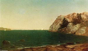 Entrance To Newport Harbor — John Frederick Kensett