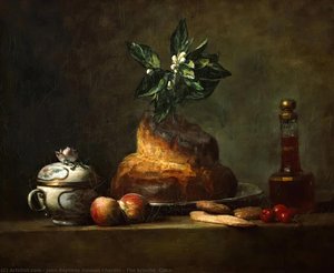 The Brioche (cake) — Jean-baptiste-siméon Chardin