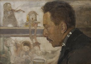Portrait Of A Musician (krakow Composer Bolesław Raczyński) — Witold Wojtkiewicz