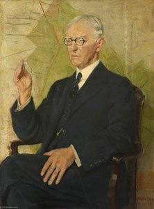 Sir Peter Chalmers Mitchell (1854–1945) — Sir William Nicholson, Impressionist Painting