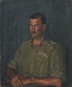 Brigadier C. P. Jones, Cbe, Mc, Malaya Command — Bernard Hailstone