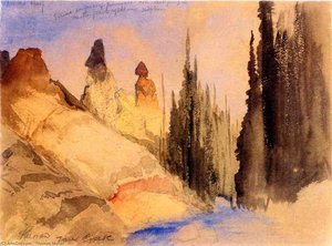 Tower Creek — Thomas Moran