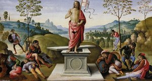 Polyptych Of St. Peter (resurrection) — Vannucci Pietro (le Perugin)