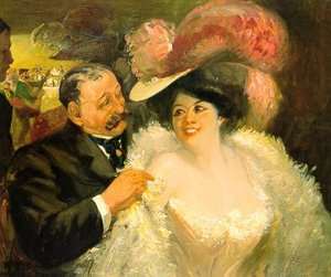 The Cafe Francis — George Benjamin Luks