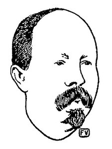 Bulgarian Prime Minister Stefan Stambolov — Félix Vallotton