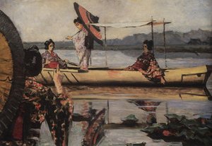 In A Boat — Vasily Vasilevich Vereshchagin