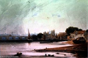 Lambeth Palace and Westminster Bridge