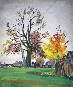 Autumn Landscape — Pyotr Konchalovsky