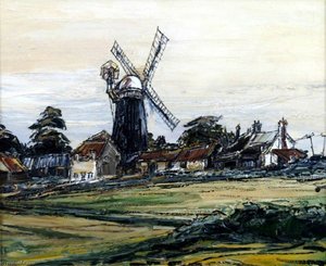 East Anglian Windmill — Robert W Hill