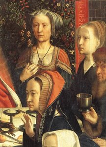 The Marriage At Cana (detail) — Gerard David, Northern Renaissance