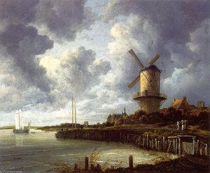 The Windmill At Wijk Bij Duurstede — Jacob Isaackszoon Van Ruisdael