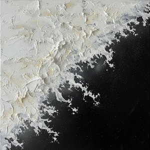 Ephemeral Fractures Of Light Amidst The Infinite Monochromatic Void — David Moreau