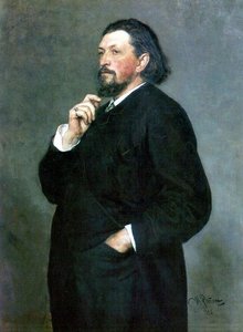 Portrait Of Music Editor And Patron Mitrofan Petrovich Belyayev. — Ilya Yefimovich Repin