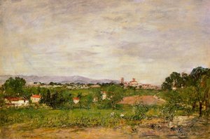 Near Antibes — Eugène Louis Boudin