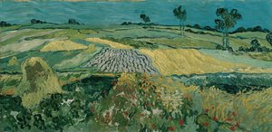 The Plain Of Auvers — Vincent Willem Van Gogh, Post-impressionist Landscape