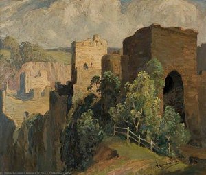Chepstow Castle — Leonard W Pike