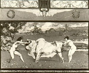 Apolo And Dafne Ii — Max Klinger