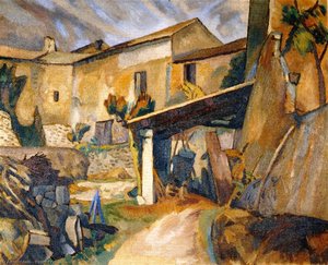 Farm-buildings, France