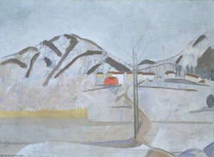 1921 C.1923 (cortivallo, Lugano) — Ben Nicholson Om
