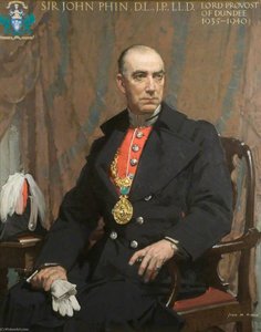 Sir John Phin (1881–1955), Dl, Jp, Lld, Lord Provost Of Dundee (1935–1940) — John Macdonald Aiken