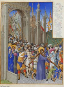 The Road To Calvary — Limbourg Brothers