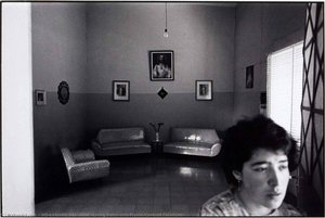 Untitled (Living Room with Plastic Covered Furniture)