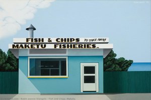 Fish And Chips, Maketu — Robin Jeanne Diangelo