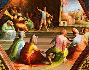 Scipio Appointed Tribune Of The Soldiers — Domenico Di Pace Beccafumi