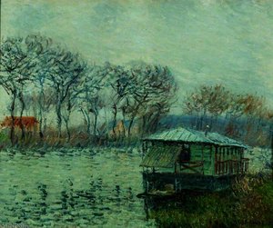 The Seine Near Port-marly — Gustave Loiseau