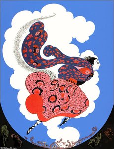 The Pursuit Of Flore — Erté
