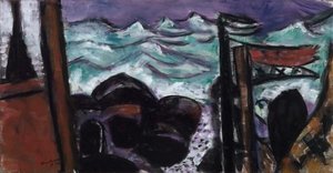 Small Stormy Sea — Max Beckmann