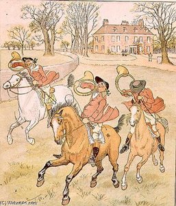 Three Jovial Huntsmen — Randolph Caldecott